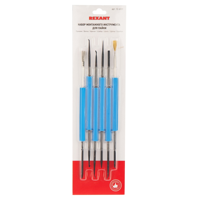 Изображение товара Рексант набор инструментов для пайки CT-3616 12-6031 профессиональный