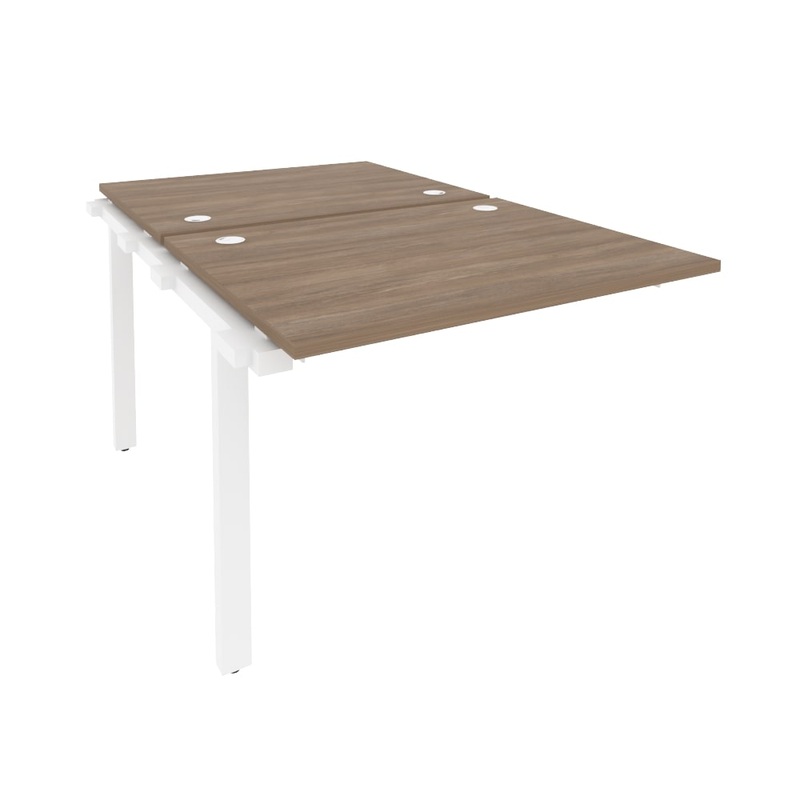 Изображение товара Элемент рабочей станции O.M-2.NRS-1.8 дуб аризона/белый 980х1635х750 мм