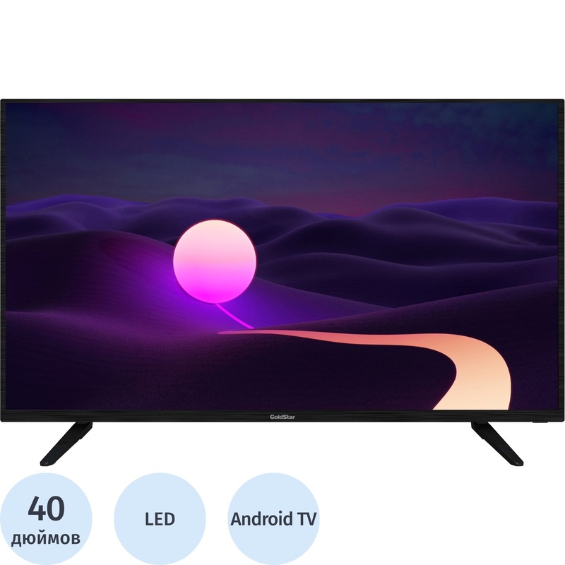 Изображение товара Телевизор 40 Goldstar LT-40F1100 с Smart TV и Full HD