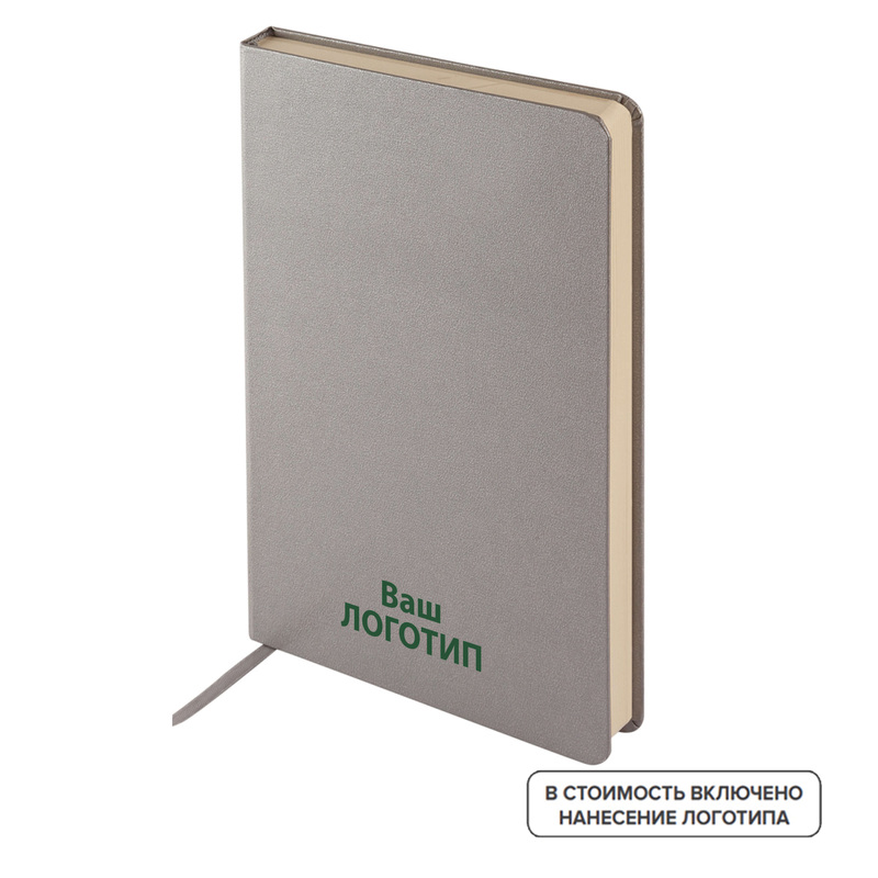 Изображение товара Еженедельник недатированный Bruno Visconti Megapolis искусственная кожа А5 серебристый