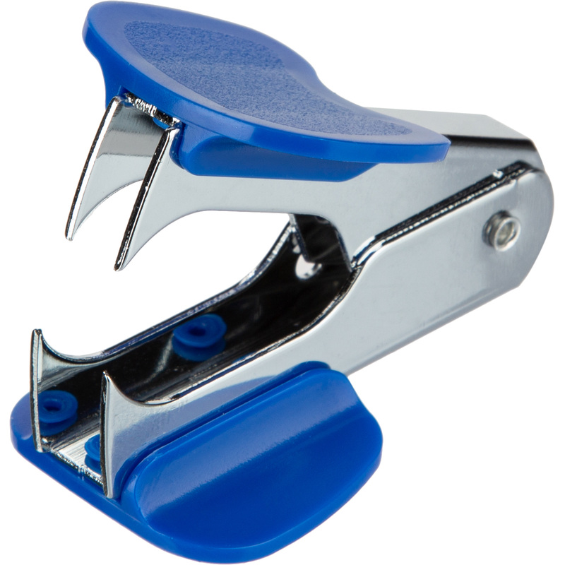 Изображение товара Антистеплер Deli с фиксатором для скоб 24/6 и 26/6, компактный и надежный