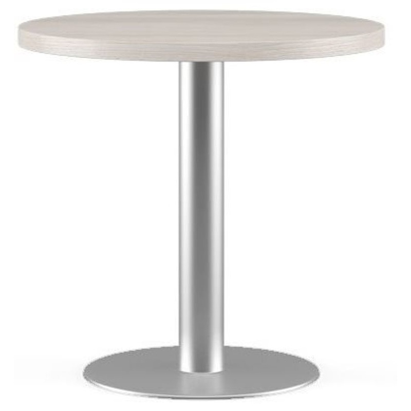 Изображение товара Стол для переговоров Zion, дуб светлый белый, 800x800x760 мм