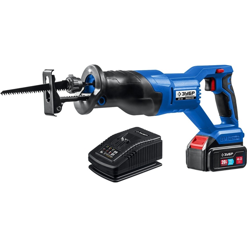 Изображение товара Сабельная пила Зубр SPB-180-41 с аккумулятором