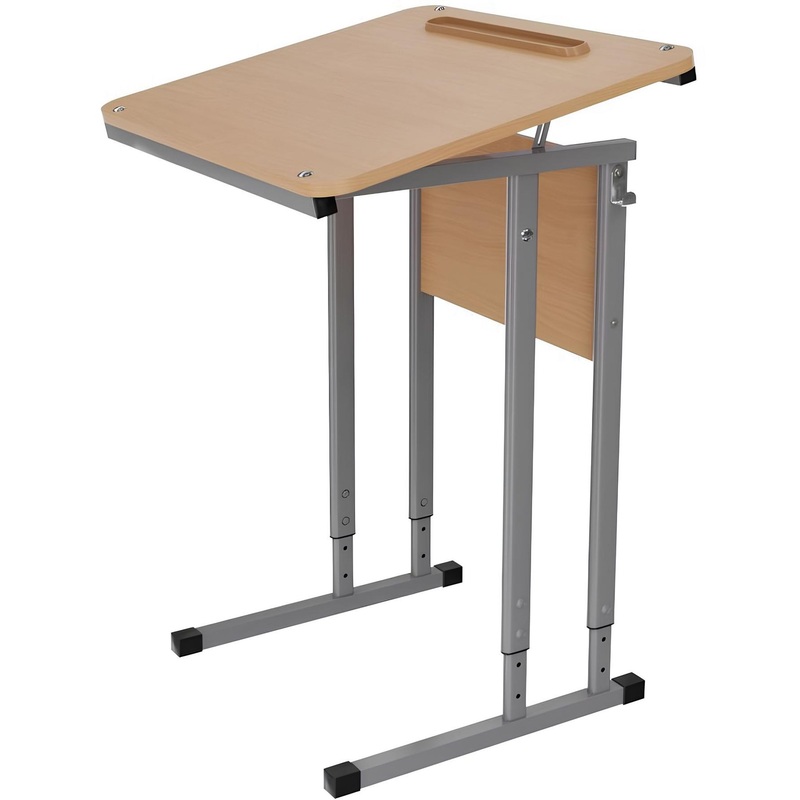 Изображение товара Ученический стол с регулируемой наклонной столешницей для младших классов
