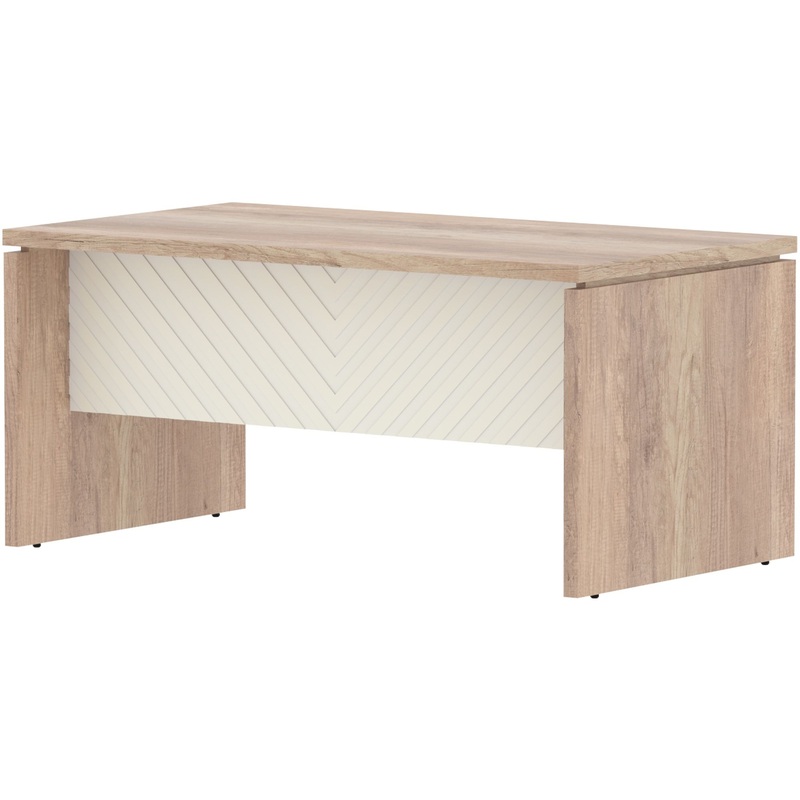 Изображение товара Стол руководителя Torr Lux TLST 169 дуб каньон латте 1600х900х750 мм для офиса и дома