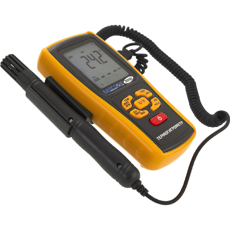 Изображение товара Термогигрометр Мегеон 20061 для точных измерений влажности и температуры