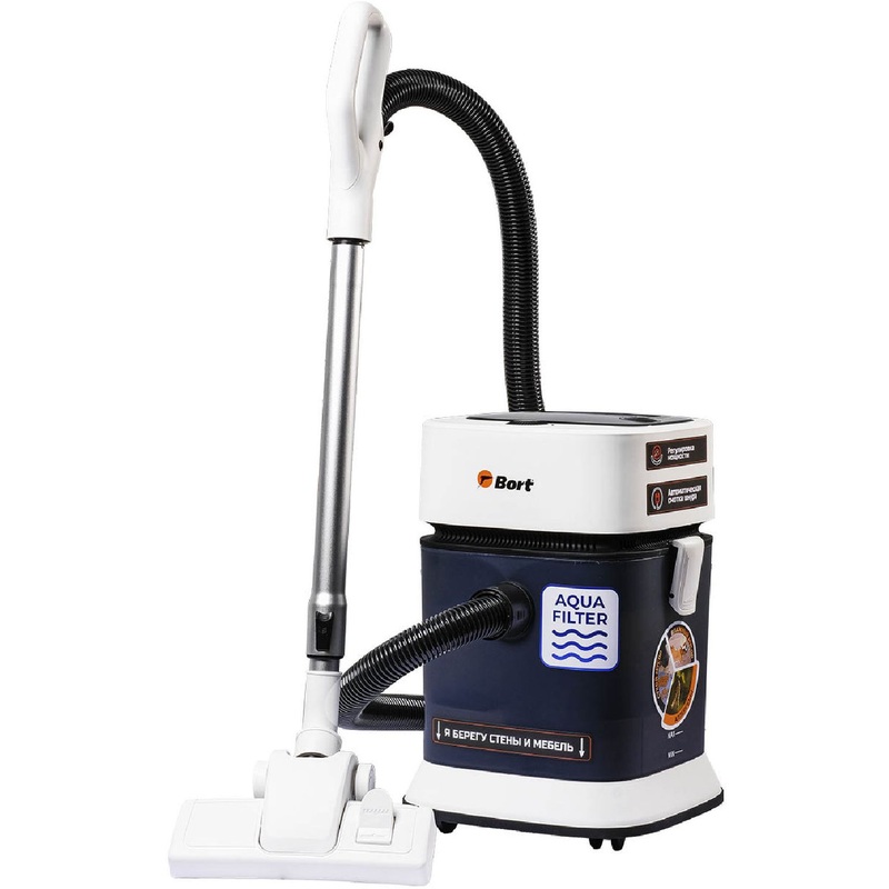 Изображение товара Пылесос строительный Bort BSS-1130 для сухой и влажной уборки