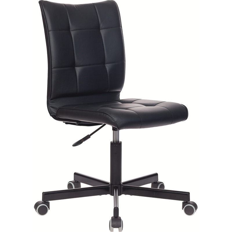 Изображение товара Офисное кресло Бюрократ CH-330M черное из искусственной кожи для работы