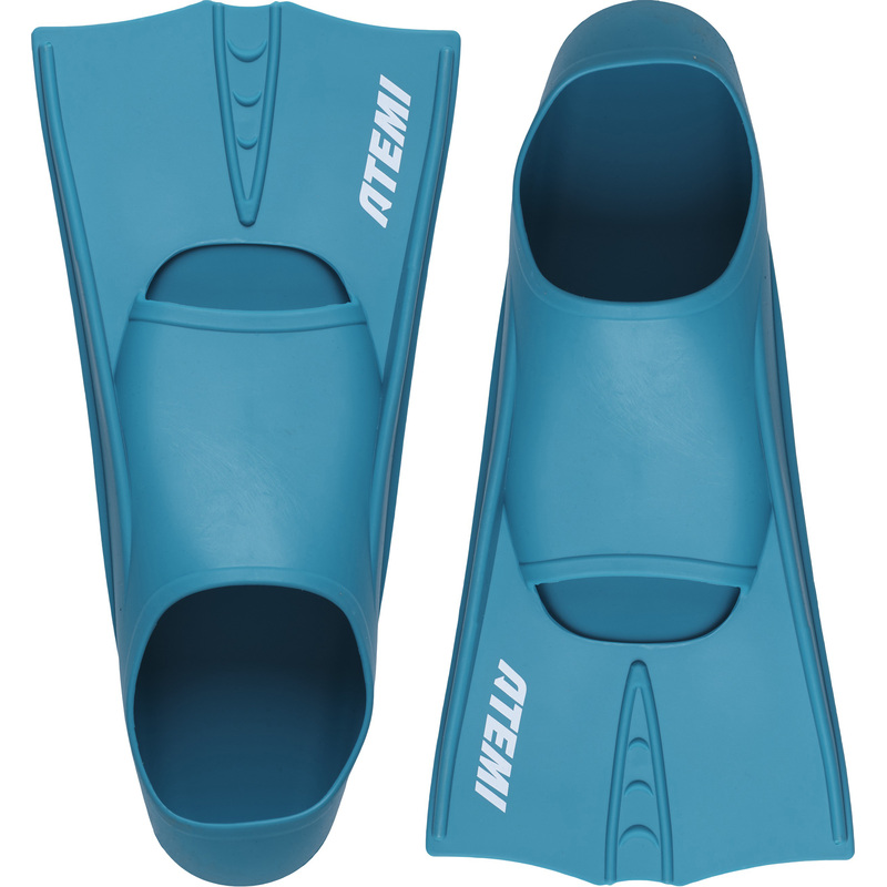 Изображение товара Ласты тренировочные Atemi classic fins размер 39-40 бирюзовые