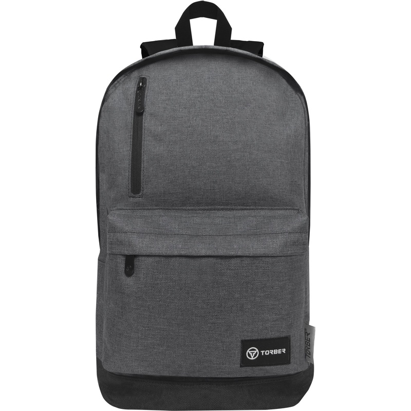 Изображение товара Рюкзак Torber Graffi 24.5 л серый для работы и учёбы