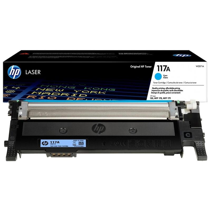 Изображение товара Оригинальный лазерный картридж HP 117A W2070A черный для принтеров HP
