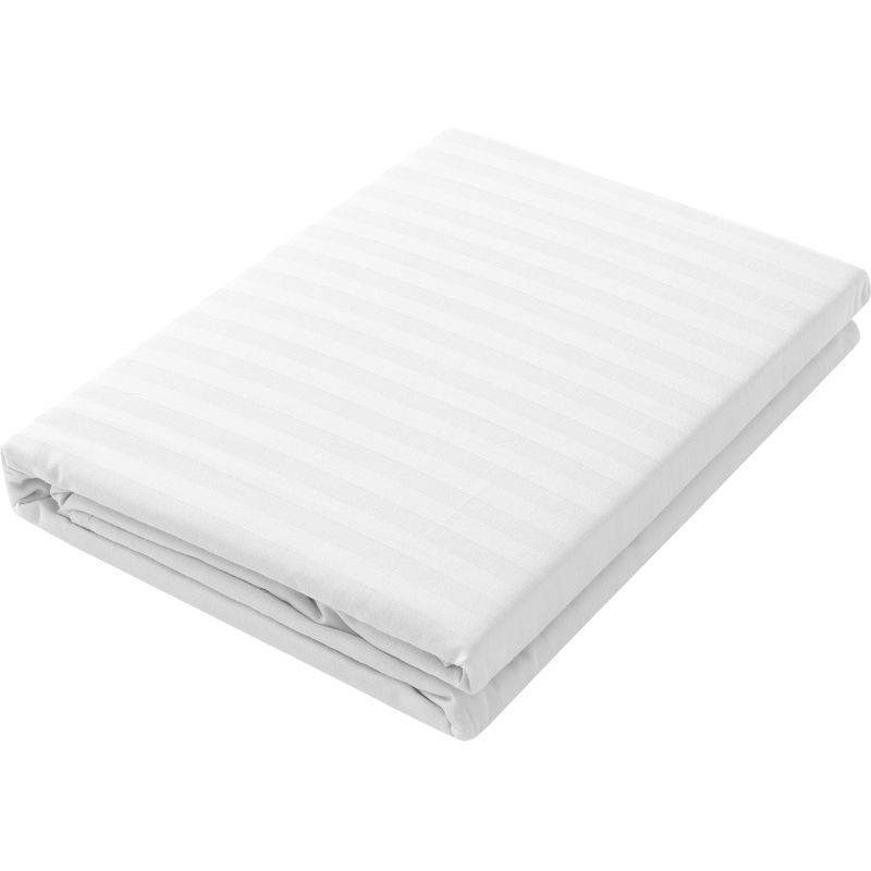 Изображение товара Пододеяльник 2-спальное Verossa Royal 180x215 см страйп 125 г/кв.м белый