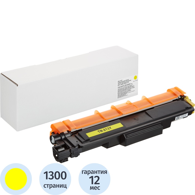 Изображение товара Картридж лазерный Retech TN-213Y для Brother желтый совместимый