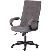 Кресло для руководителя TetChair Trendy (22) серое (ткань, пластик)
