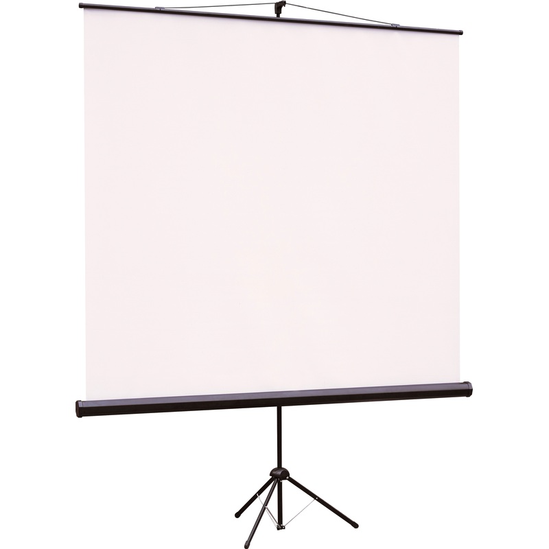 Изображение товара Экран для проектора Viewscreen Clamp 200x200 рулонный на треноге 111 дюймов