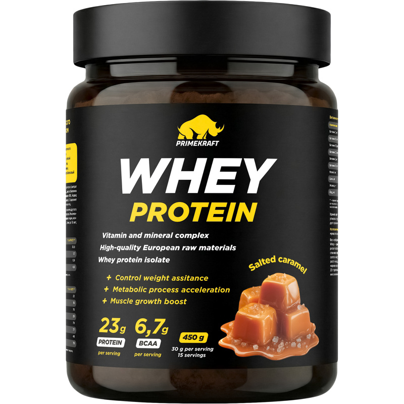 Изображение товара Порошковый белок Primekraft 450 г с витаминно-минеральным комплексом