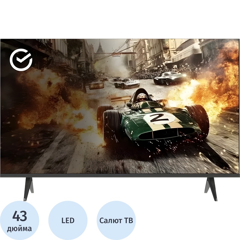 Изображение товара Телевизор 43 Sber SDX-43F3111 Full HD с Smart TV