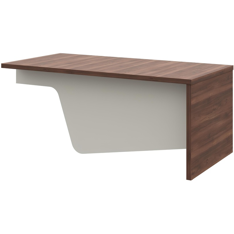 Изображение товара Стол руководителя Fregat Easy to lead 129В001 правый орех бакаут