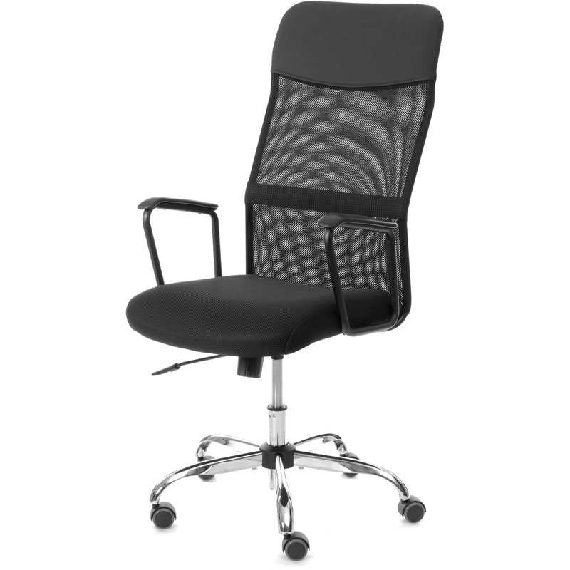 Изображение товара Кресло для руководителя Комус мебель Easy Chair 619 чёрное с подголовником