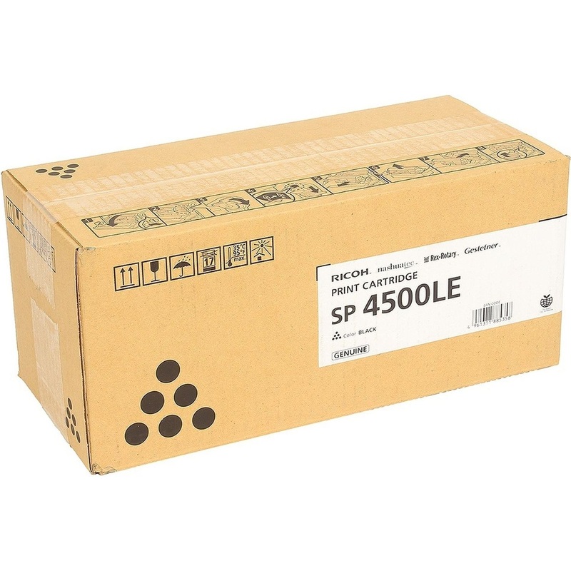 Изображение товара Картридж лазерный Ricoh SP 4500LE 407323 черный оригинальный повышенной емкости