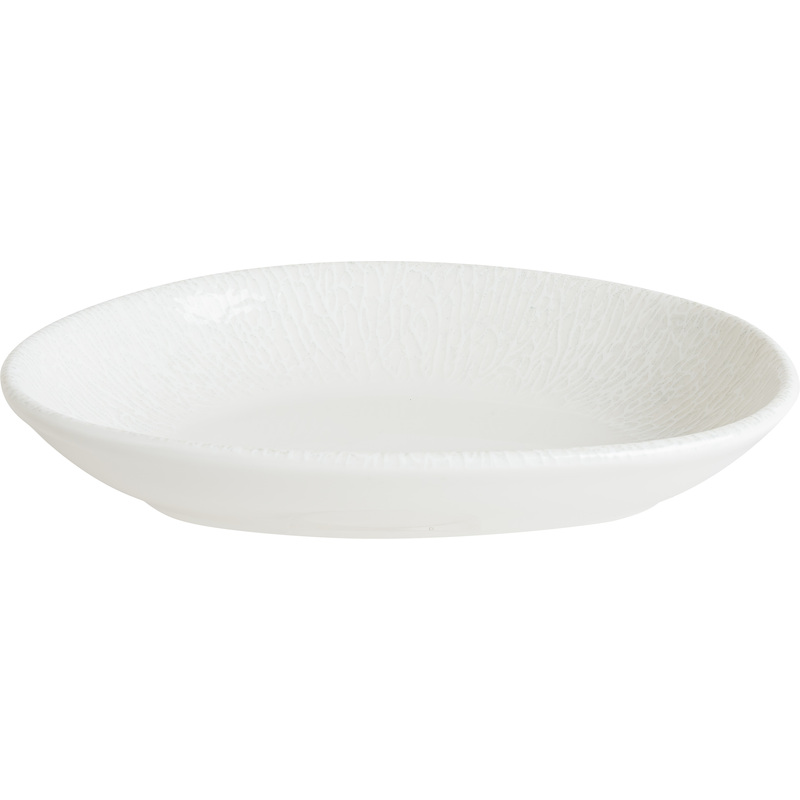 Изображение товара Соусник Bonna Белый Редикс фарфоровый 140 мл 15х10 см (74227)