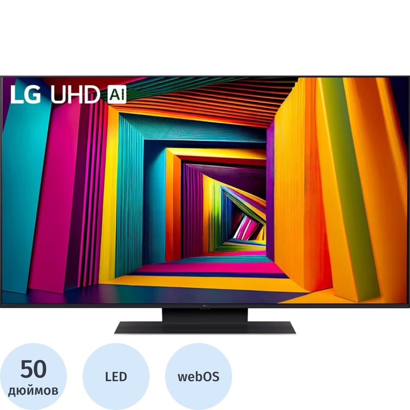 Изображение товара Телевизор LG 50UT91006LA.ARUG 50 дюймов Ultra HD 4K Smart TV Wi-Fi Bluetooth