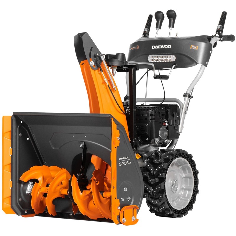 Изображение товара Бензиновый снегоуборщик Daewoo S 7565 мощность 8 л.с. ширина 65 см
