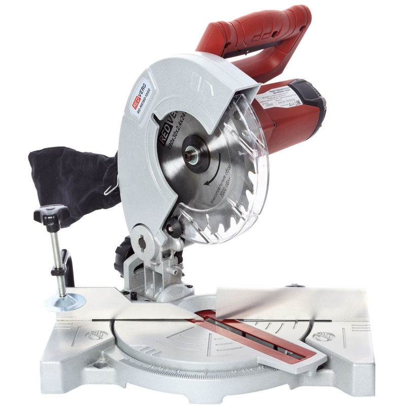 Изображение товара Торцовочная пила Redverg RD-MS190-1000 для распиловки древесины
