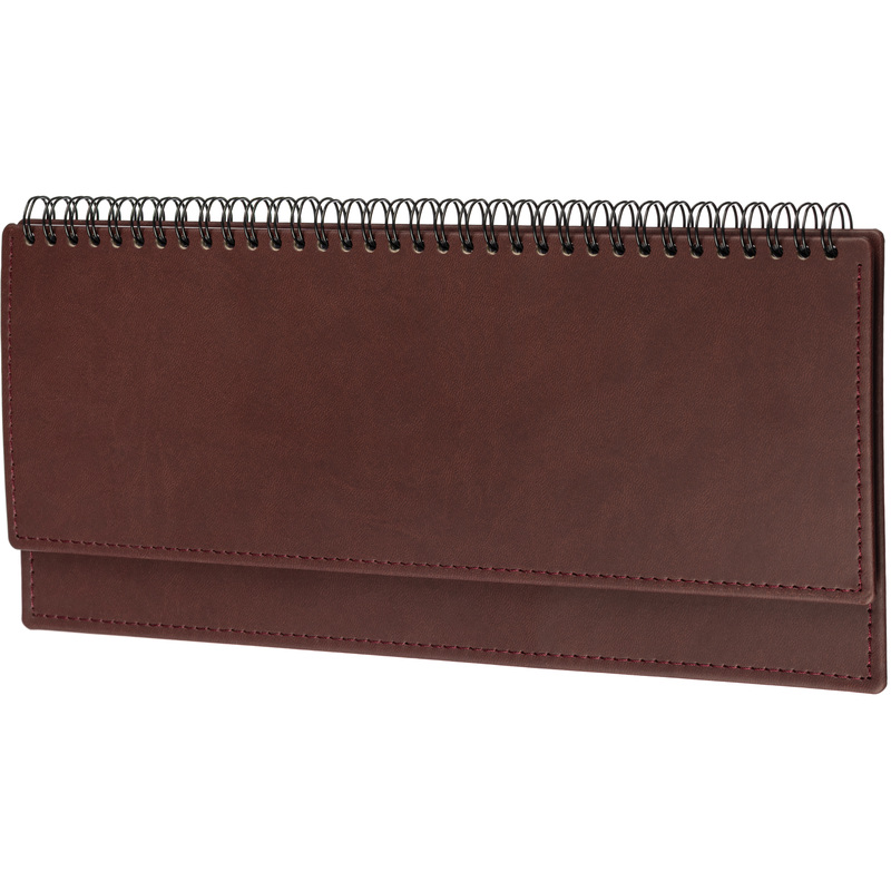 Изображение товара Планинг Вива 2026 на 60 листов искусственная кожа бордовый компактный