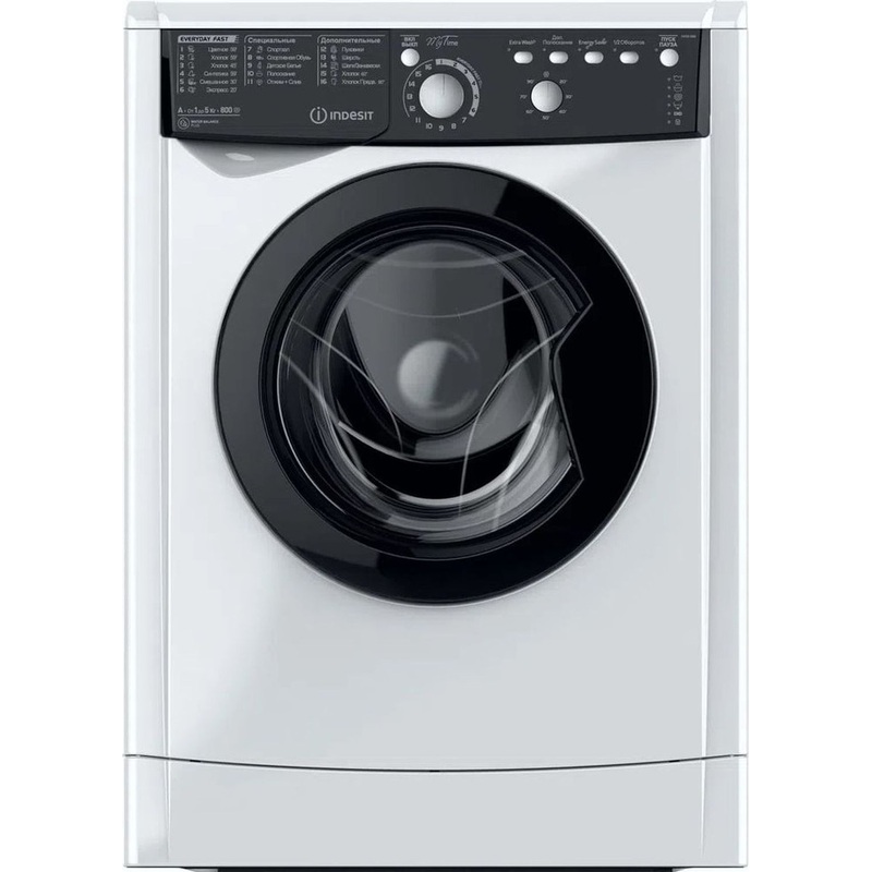 Изображение товара Стиральная машина Indesit EWSB 5085 BK CIS 5 кг 16 программ