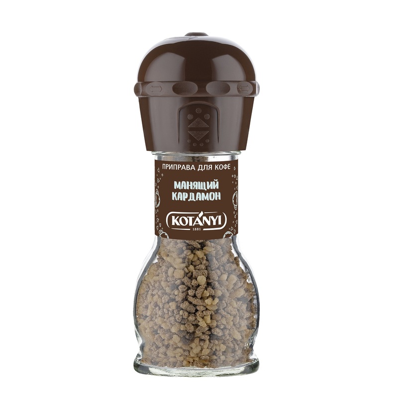Изображение товара Приправа для кофе Kotanyi Манящий кардамон 63 г - ароматная специя для напитков