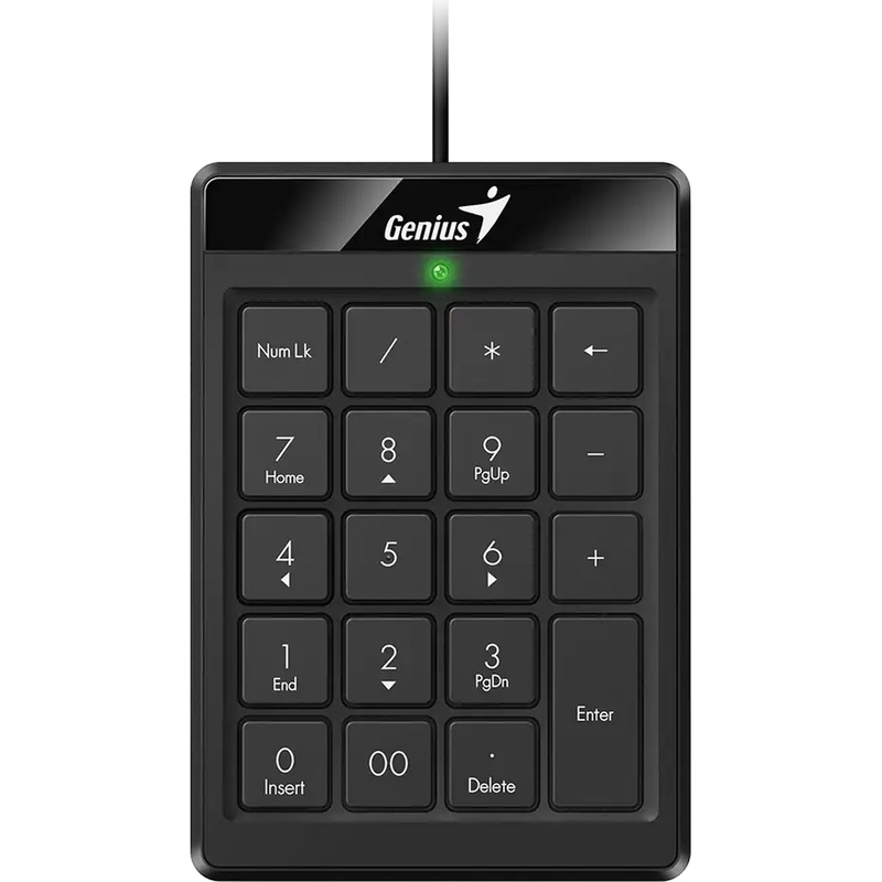 Изображение товара Клавиатура проводная Genius NumPad 110 с цифровым блоком и русской раскладкой