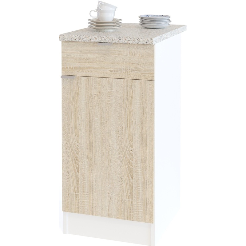 Изображение товара Напольный шкаф Сокол ТК-04.1 дуб сонома, 400x600x850 мм, ЛДСП