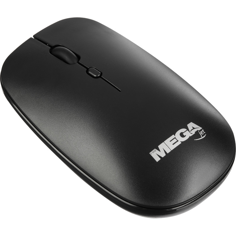 Изображение товара Беспроводная мышь ProMega jet WM004 черная с разрешением 1600 dpi компактная