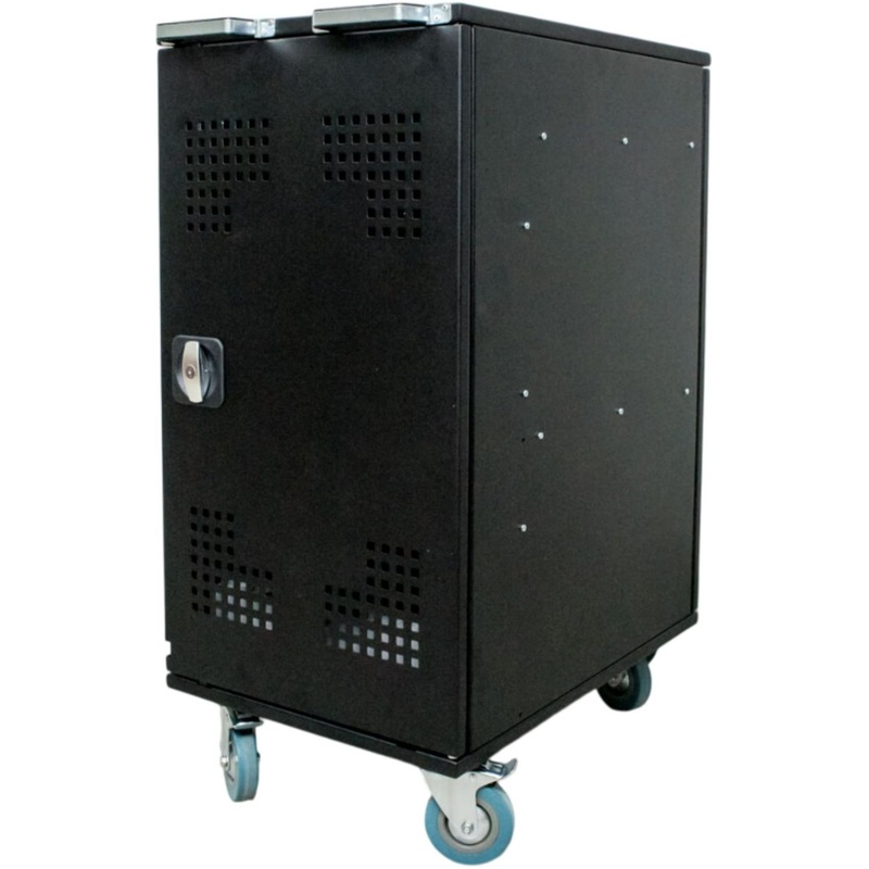 Изображение товара Тележка для ноутбуков Nout-16-R 440x720x955 мм с розетками и охлаждением