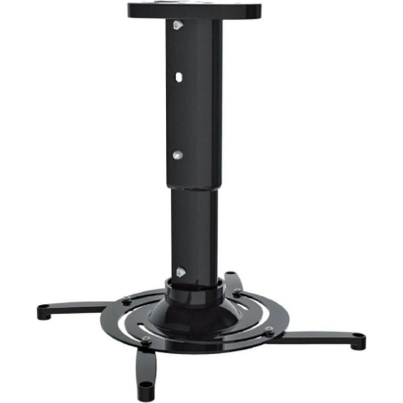 Изображение товара Кронштейн для проекторов потолочный Cactus CS-VM-PR05M-BK регулируемый черный