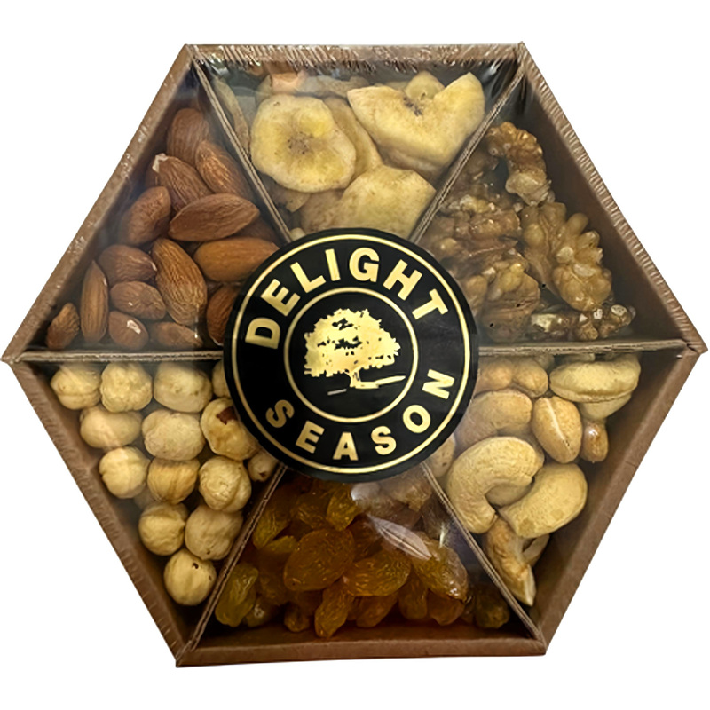 Изображение товара Коктейль из сухофруктов и орехов Delight Season 190 г полезный перекус