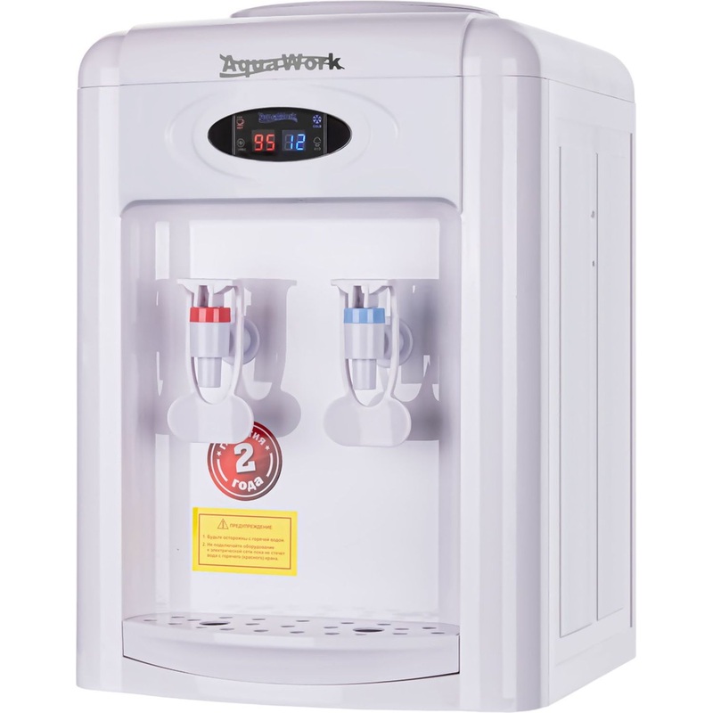 Изображение товара Кулер для воды Aqua Work 0.7TDR-ST настольный нагрев охлаждение белый