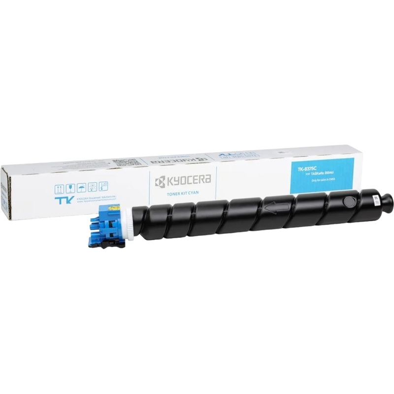 Изображение товара Картридж лазерный Kyocera TK-8375C голубой оригинальный для офисных принтеров