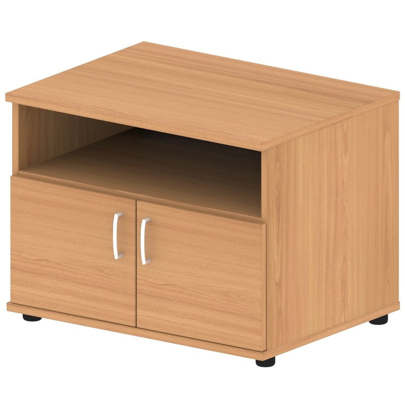 Изображение товара Тумба под оргтехнику Комус Мебель Easy to lead Easy One (груша ароза, 800х600х605 мм)