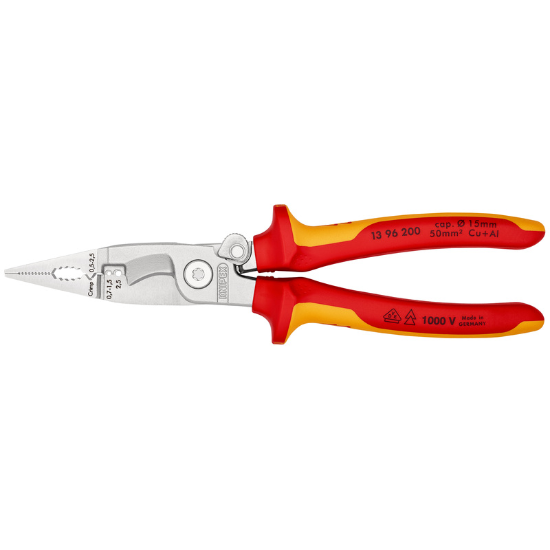 Изображение товара Электромонтажные клещи VDE Knipex 200 мм - надежность и качество для профессионалов