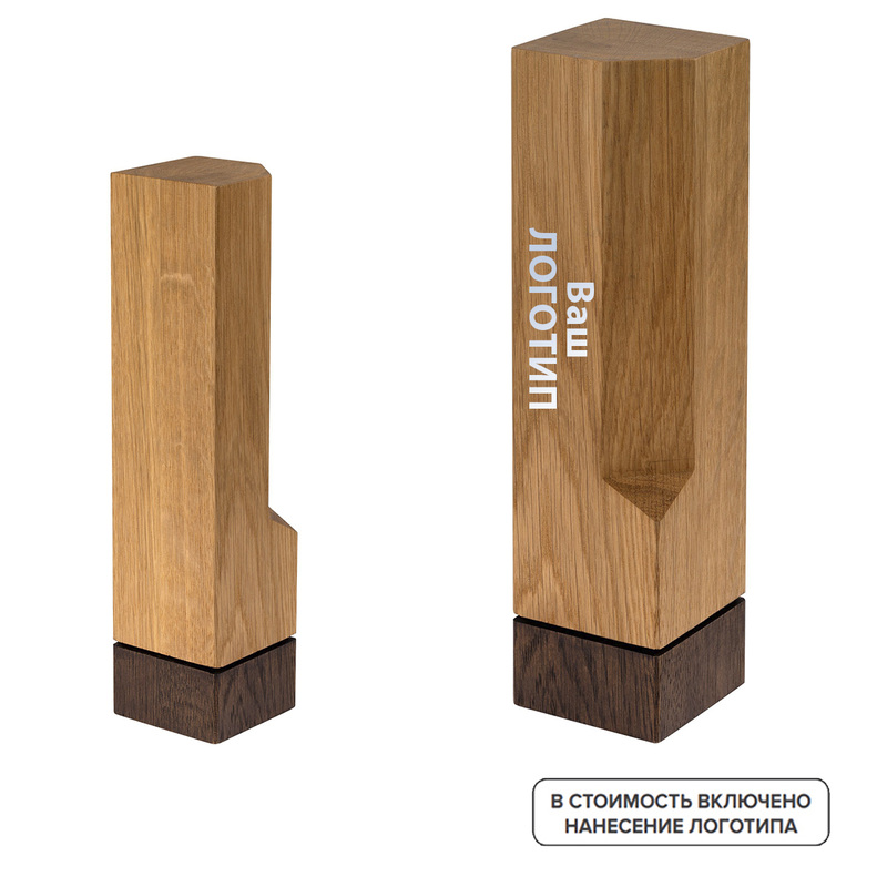 Изображение товара Деревянная стела Madera 265x65x65 мм с индивидуальной печатью