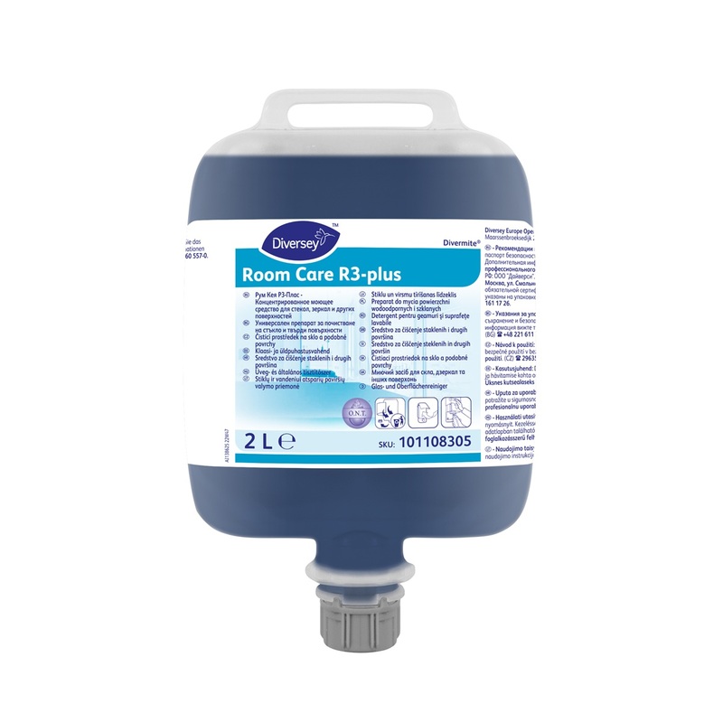 Изображение товара Моющее средство для стеклянных и зеркальных поверхностей Room Care R3-plus 2 литра