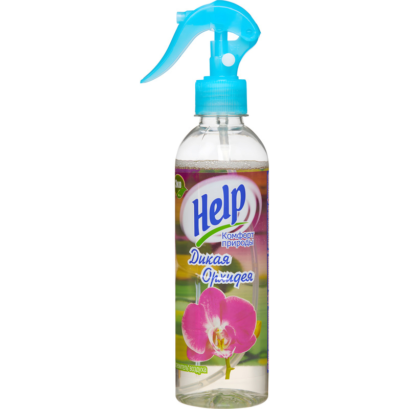 Изображение товара Освежитель воздуха Help Дикая орхидея 345 мл - ароматизация и устранение запахов