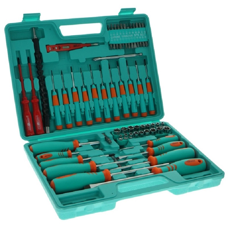 Изображение товара Набор отвёрток Sturm 1040-02-SS10 71 предметов для точных работ