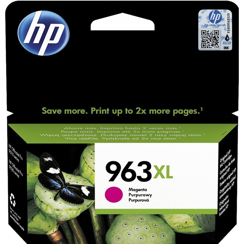 Изображение товара Струйный оригинальный картридж HP 963XL пурпурный повышенной емкости