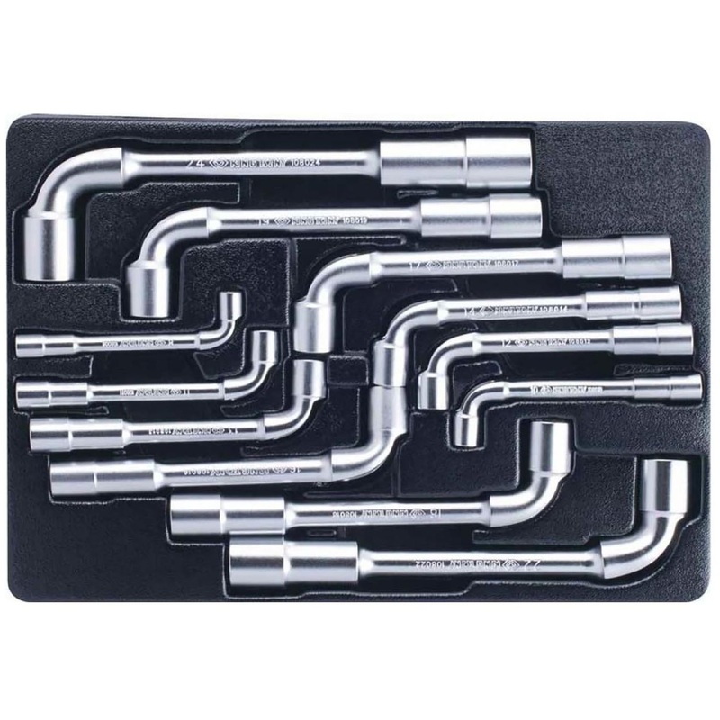 Изображение товара Набор г-образных торцевых ключей 8-24 мм King Tony 12 шт Тайвань