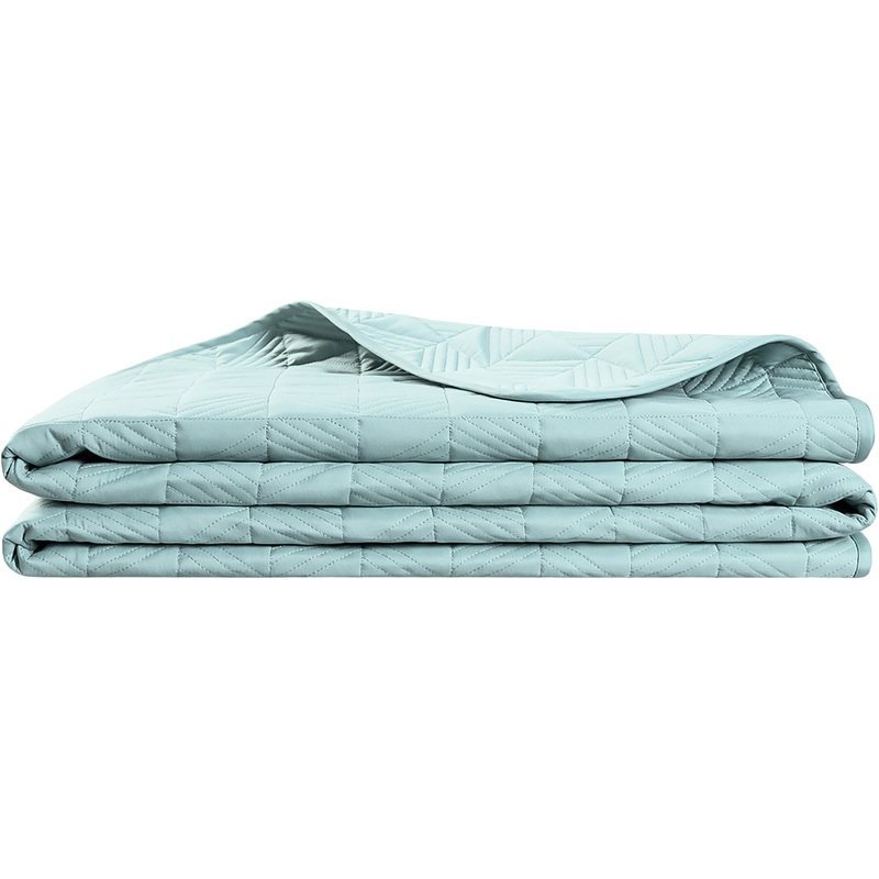 Изображение товара Покрывало Prime Prive Сингрид из микрофибры 240x260 см зелёное