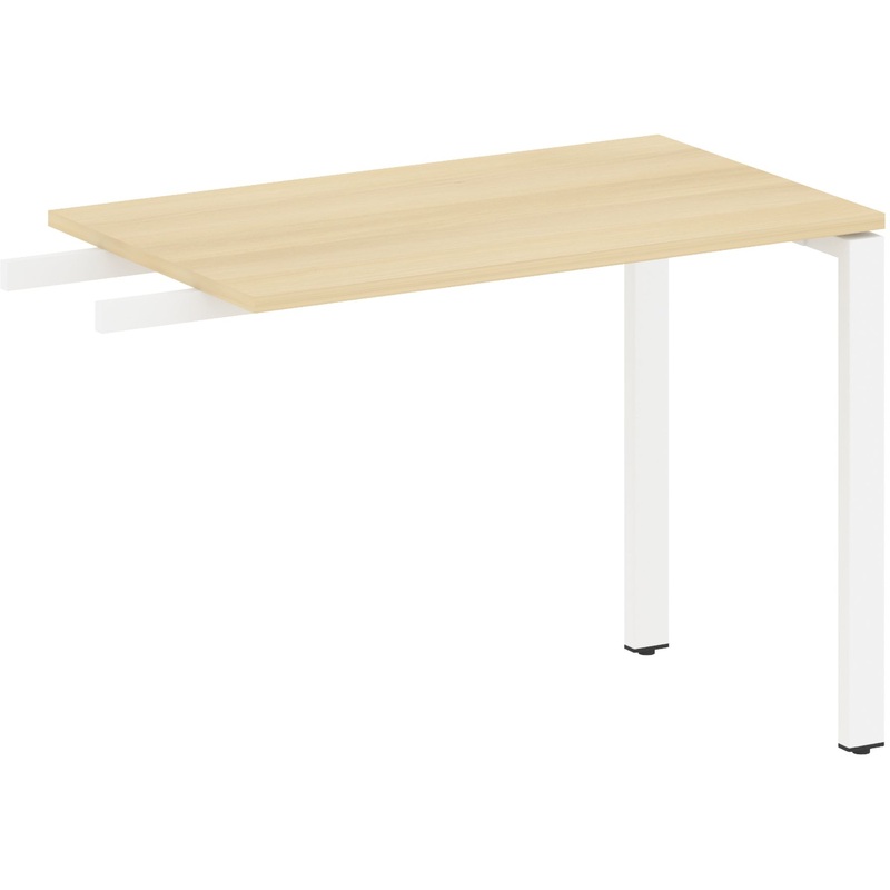 Изображение товара Приставка-брифинг Metal System Style БП.ПР-3 из ЛДСП и металла, размеры 1000x600x750 мм