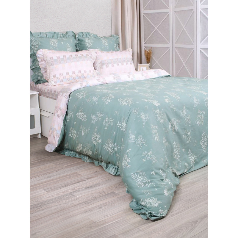 Изображение товара Постельное белье Mona Liza Provence сатин 240x260см 4 наволочки